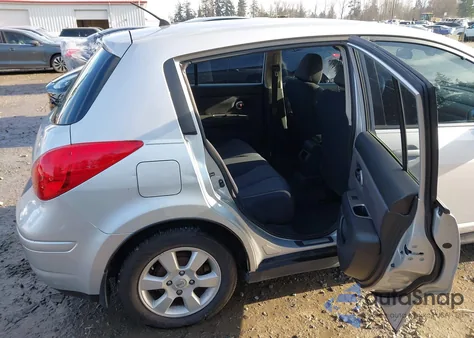 2008 Nissan Versa 1.8Sl from USA, damaged, VIN 3N1BC13E18L411504